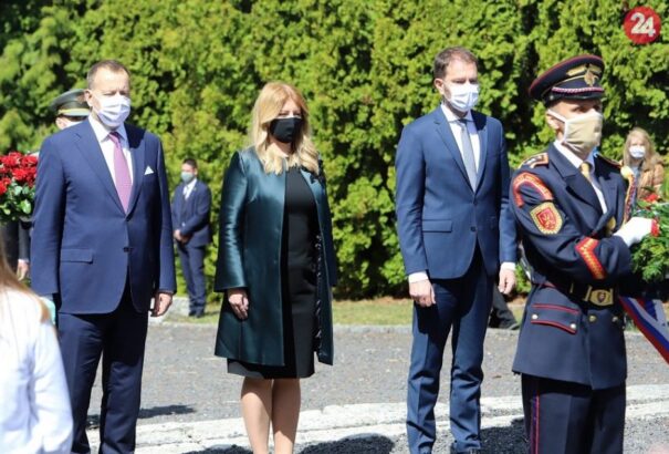 A három legfőbb közjogi méltóság megemlékezett a második világháború végének 75. évfordulójáról