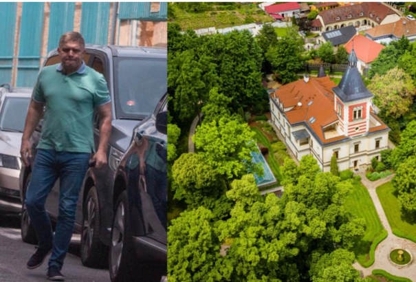 Több millió eurós luxuskastélyban éli mindennapjait Robert Fico