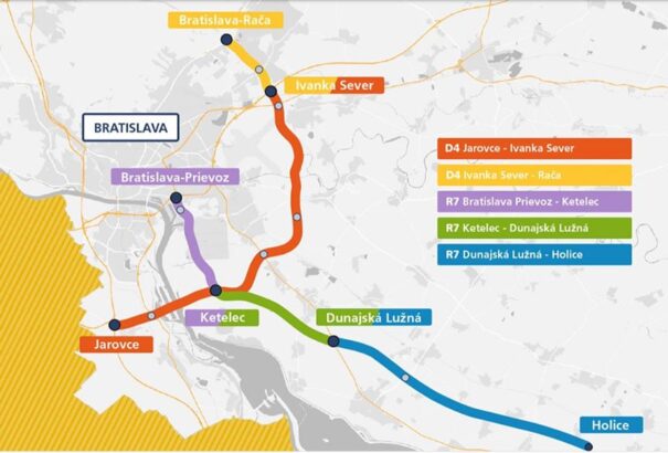 Átadták a D4/R7 újabb, közel 30 kilométeres szakaszát Pozsony felé