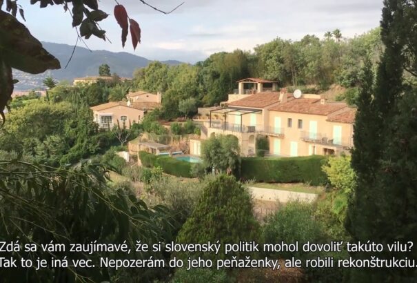 A Transparency szerint 3,2 millió euróba került Ján Počiatek cannes-i villája