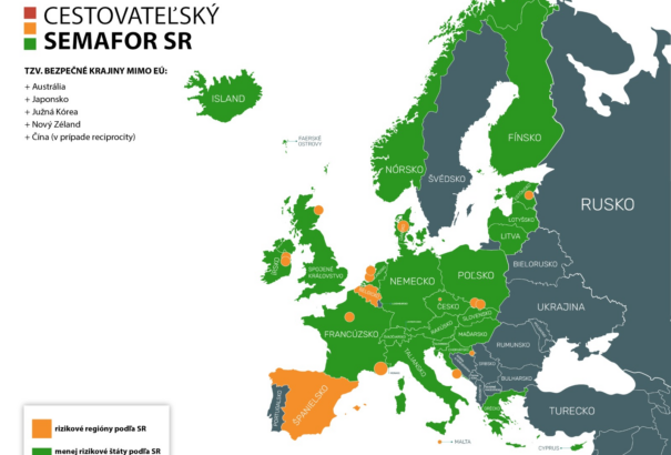 Koronavírus: Zöld és vörös besoroláson kívül narancskategória is van már a rizikótérképen