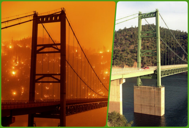 Narancssárgára festették az égboltot Kaliforniában az erdőtüzek