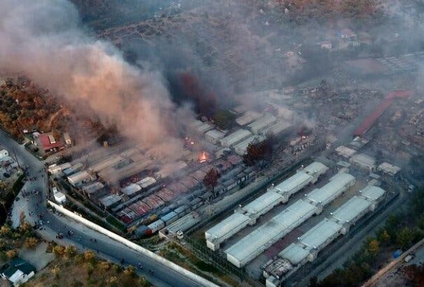 Illegális bevándorlás – Berlin segítséget ajánl a görög kormánynak a leégett leszboszi tábor ügyében