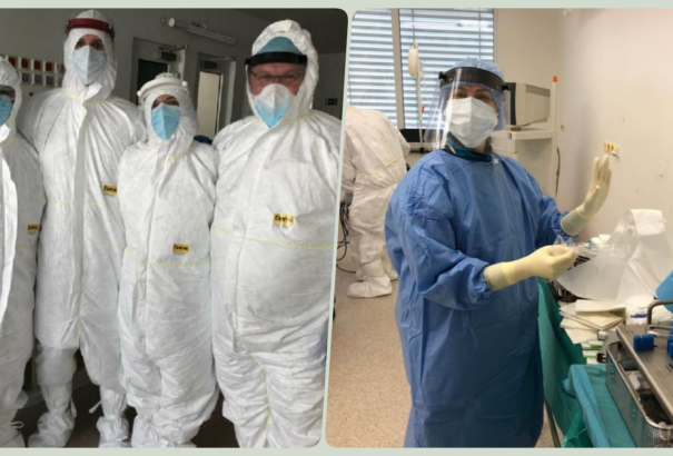 Sikeres műtéten esett át egy 80 éves koronavírusos beteg Komáromban