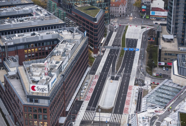 November 16-án újra megnyitják a felújított Mlynské nivy utcát