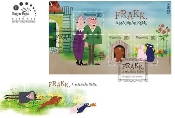 Bélyegen a Frakk, a macskák réme