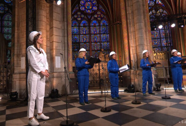 A tűzévsz óta szenteste tartottak először koncertet a párizsi Notre-Dame-székesegyházban (videó)