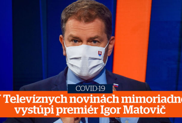 Matovič ma este a lockdown részleteiről számol be a Markízán