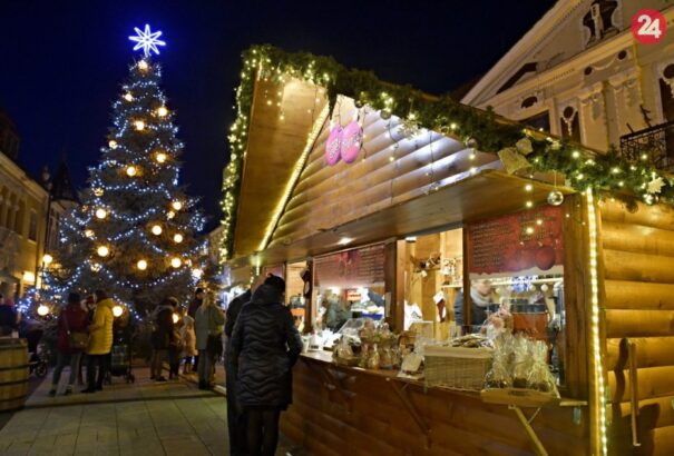 Ellopták a karácsonyfát a pőstyéni karácsonyi vásárból