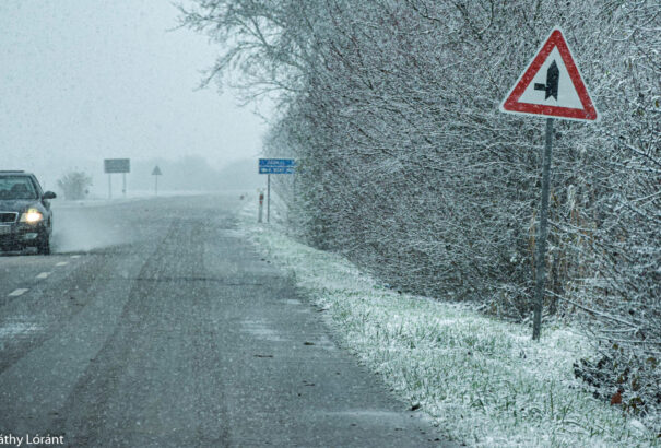 Elérte a havazás Nyugat-Szlovákiát