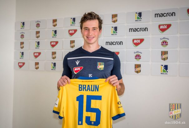 Amerikából igazolt játékost a DAC. A 19 éves Braunnak ez lesz élete első profi szerződése