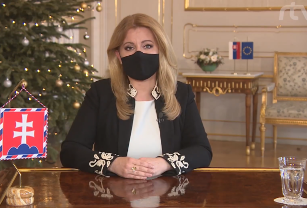 Čaputová újévi beszédében: A 2020-as év kivételesen nehéz volt