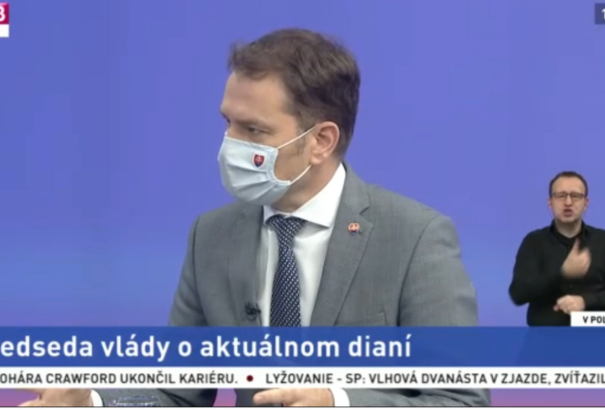 Matovič: A lockdown ellenére nem csökkennek a járványstatisztika számai, más megoldásra van szükségünk