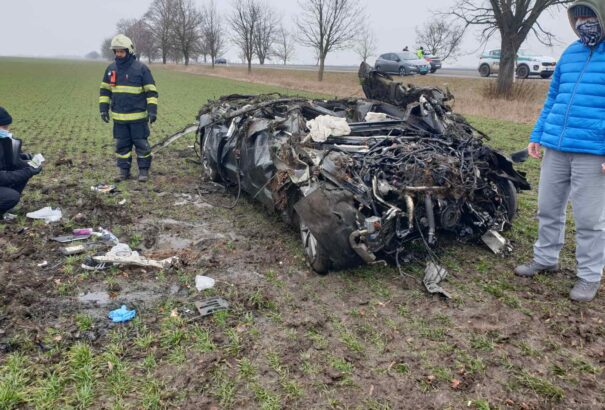 Súlyos baleset Érsekújvárnál – hárman meghaltak