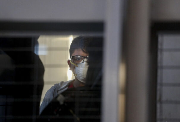 Fontos, hogy a liftben is viseljünk szájmaszkot még akkor is, ha egyedül vagyunk