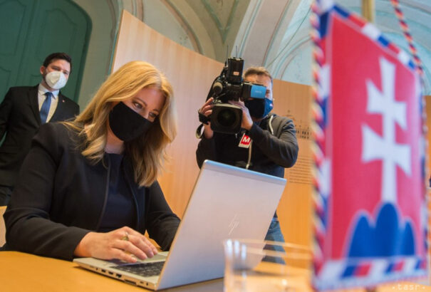 Zuzana Čaputová államfő is bekapcsolódott a 2021-es népszámlálásba