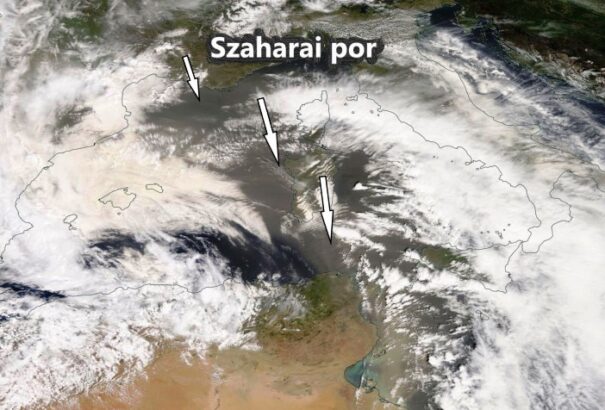 Meteorológiai szolgálat: a levegőminőségre lehet hatással az érkező szaharai por