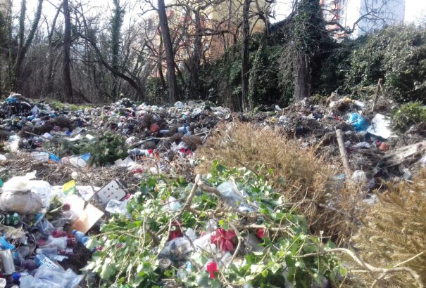 Buday Mária: Szemétdomb a házunk táján – képek a komáromi köztemetőből