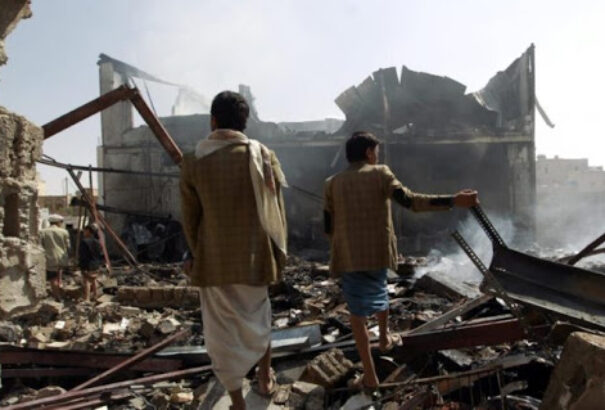 Szaúdi légitámadás Jemenben