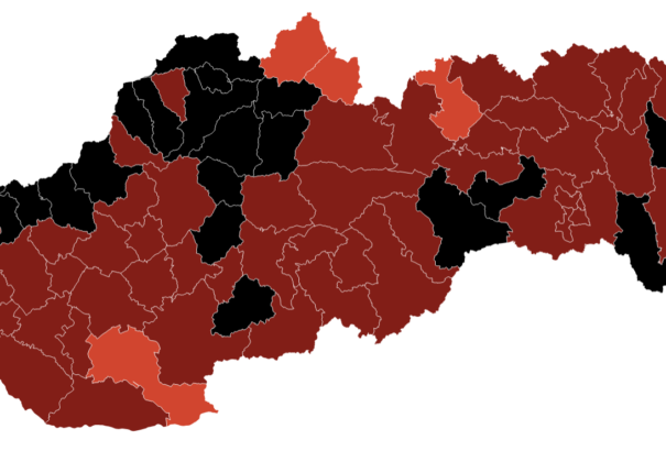 Koronavírus – Így néz ki a COVID-szemafor, drámaian csökkent a fekete járások száma