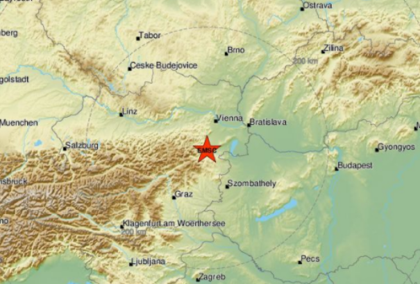 Szlovákiában is lehetett érezni az ausztriai földrengést