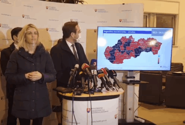 Itt az új COVID-szemafor, 30 helyet már 34 fekete járás van, egy déli járásban javult helyzet