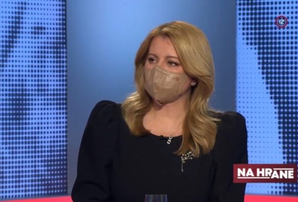 Zuzana Čaputová ma fogadja Eduard Heger kormányfőt