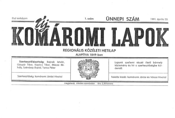 A Komáromi Lapok 30. születésnapjára