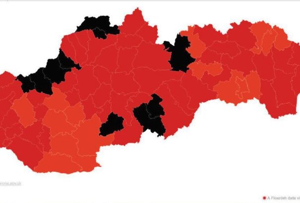 Covid-automata: 17 piros, 10 fekete – Itt a járások új beosztása