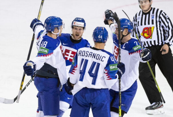 A szlovák hokiválogatott 5:2-re verte a fehéroroszokat
