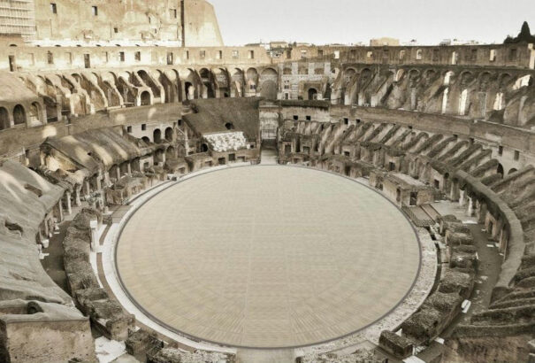 Újjáépítik a római Colosseum fapadlóját