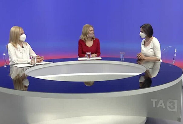 Kolíková ellentámadásba lendült, belekötött a műsorvezetőbe és megint Matovičra mutogat