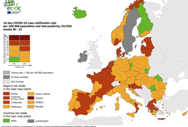 Szlovákia már narancssárga besorolásban van – Enyhülnek az utazási korlátozások