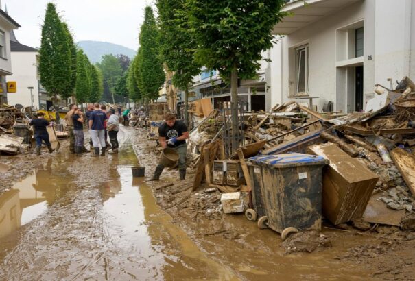 Ismét leszakadt az ég Belgiumban, kiadták a vörös riasztást Ausztriában