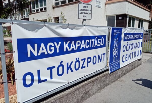 A hétvégén már csak egy helyszínen és csak szombaton lehet oltást kapni Dunaszerdahelyen