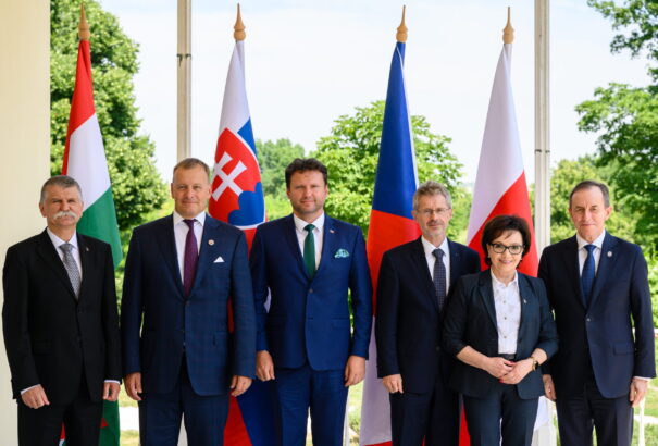 V4-es házelnökök találkozója – Boris Kollár érdekes nyilatkozatokat tett Fehérvárcsurgón