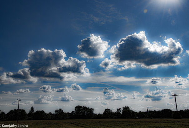 Vasárnap napos idő várható, csak átmenetileg növekedhet meg a felhőzet