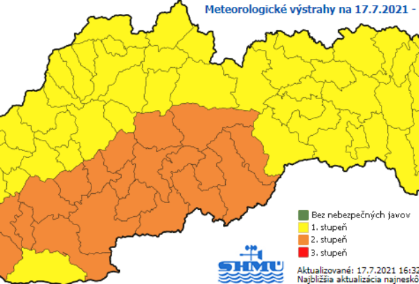 A déli járásokban is másodokú viharriasztás és hidrológiai figyelmeztetés van érvényben