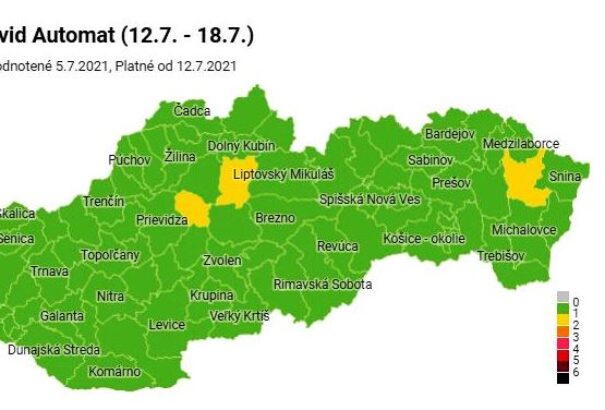 Itt az új Covid-automata: Három járás kivételével az egész ország zöld