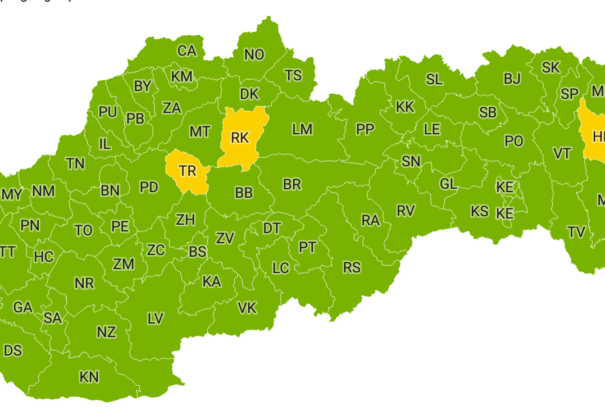 Megérkezett a frissített COVID-automata, három járás kivételével zöldbe borult az ország