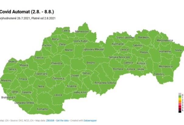 Koronavírus: Még nem tudni, hogy változik-e a járások besorolása jövő héttől