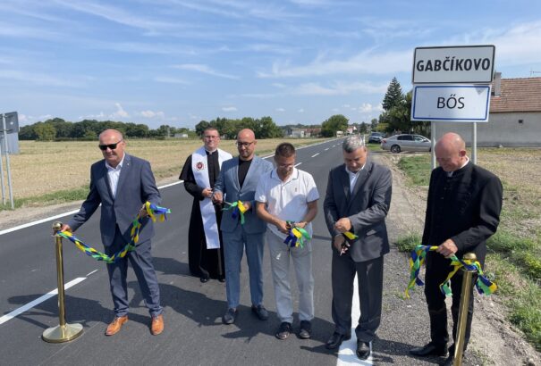 Megújult a  II/506 sz. megyei út mintegy 600  méteres szakasza