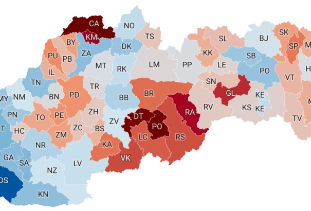 Koronavírus – Pozsonynak sárga besorolást kellene kapnia, de a kormány késlekedése miatt minden marad a régiben