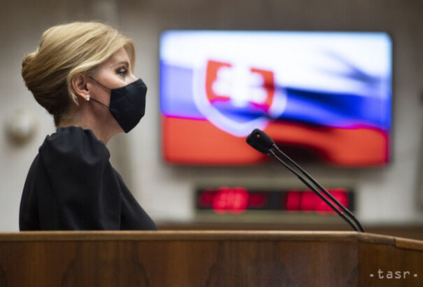 Čaputová: Az elmúlt év a traumák éve volt. A válság okozta félelem és harag megosztja a társadalmunkat