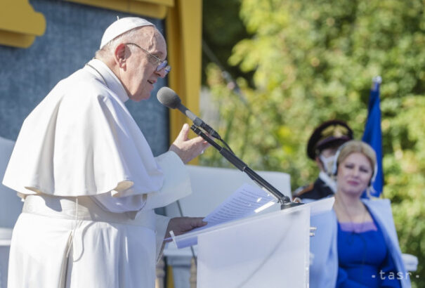 Ferenc pápa Szlovákiában: Az ország küldetése, hogy a béke követe legyen Európa szívében