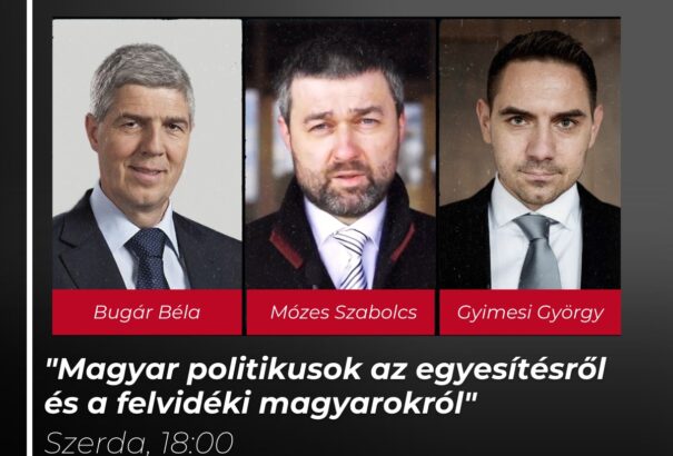 Bugár-Gyimesi-Mózes vita szlovákul Komáromban, a Matica házban