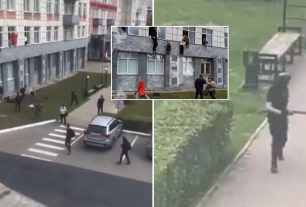 Fekete álarcos férfi lövöldözött egy orosz egyetemen, többen meghaltak