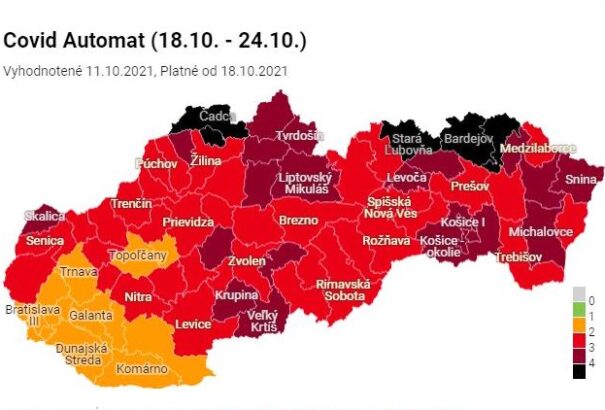 Tovább romlik a járványhelyzet Szlovákiában. Közzétették az október végén várható számokat