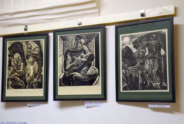 Szabó Gyula grafikái a losonci Nógrádi Könyvtárban