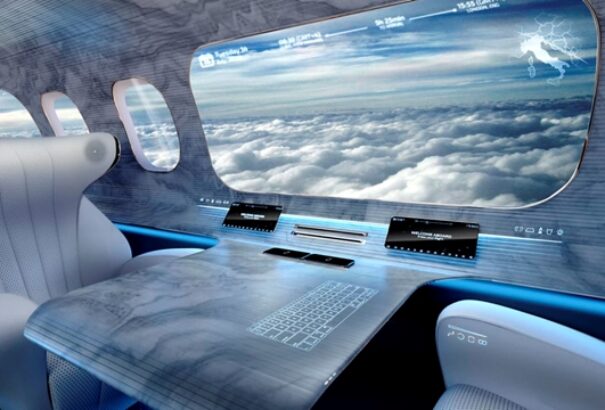Alapjaiban változtatnák meg a repülőgépek belsejét – Íme, a képek arról, ahogy az ablakok is eltűnnek